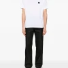 8C000738390Y CAMISETA LOGO MONCLER S8M   BLANCO